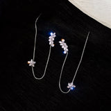 Flower Threader Earring (Paar)