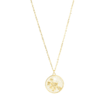 Ketten von iced studios™: Flower Pendant Chain 18K Vergoldet