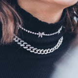 Ketten von iced studios™: Diamond Butterfly Chain iced studios™