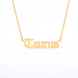 Zodiac Vintage Necklace