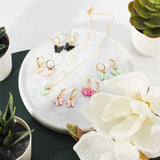 Ketten von iced studios™: Tiny Butterfly Chain 925 Silber 18K Vergoldet