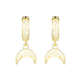 Ohrringe von iced studios™: Moon Earrings iced studios™