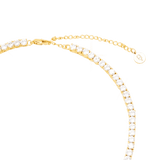 Ketten von iced studios™: Iced Butterfly Choker 925 Silber 18K Vergoldet