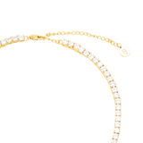 Ketten von iced studiosâ˘: Iced Pendant Choker 925 Silber 18K Vergoldet