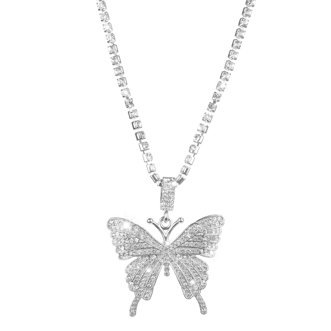 Butterfly chain deals iced out